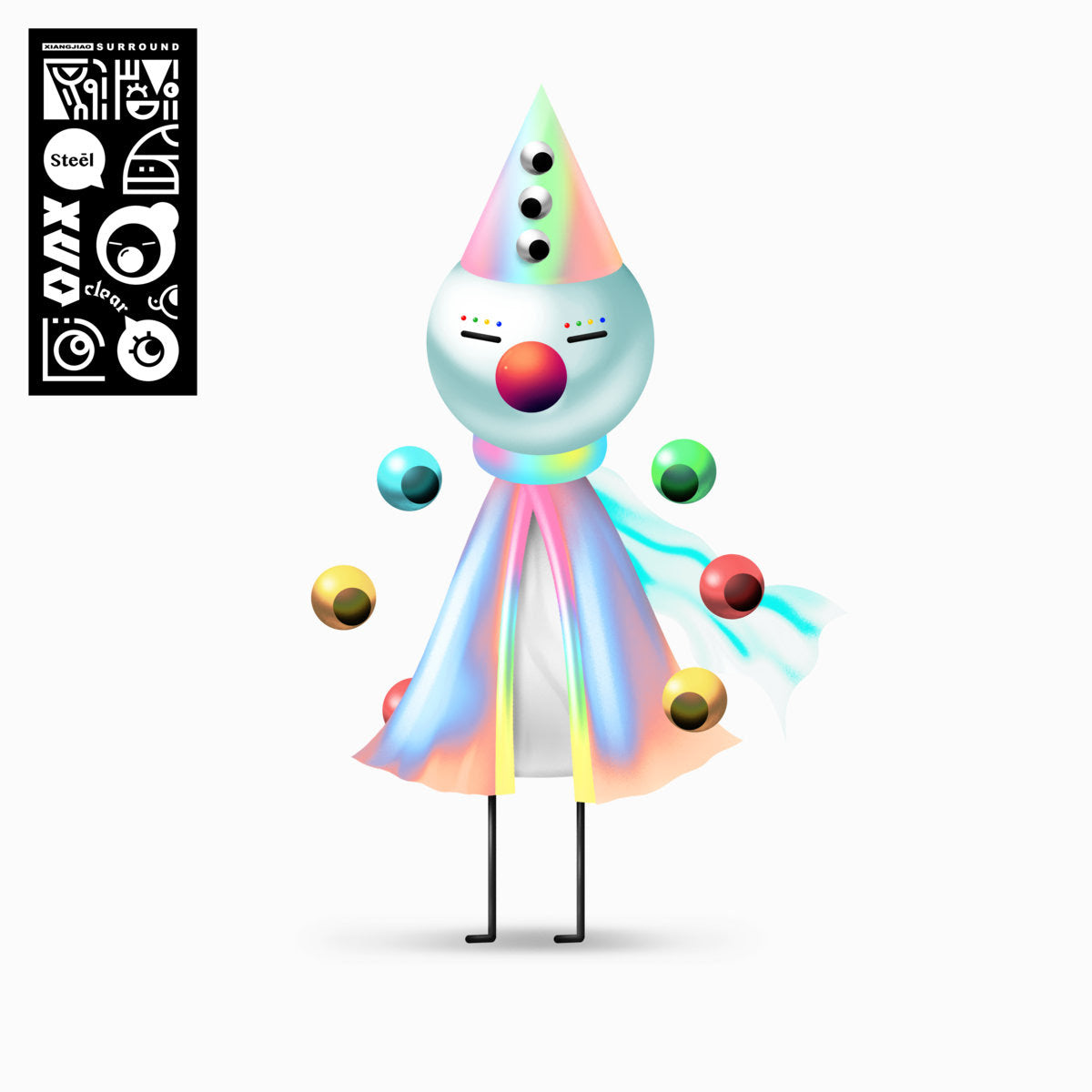 
                  
                    Iglooghost - Clear Tamei / Steel Mogu EPs | Buy the Vinyl LP from Flying Nun Records 
                  
                