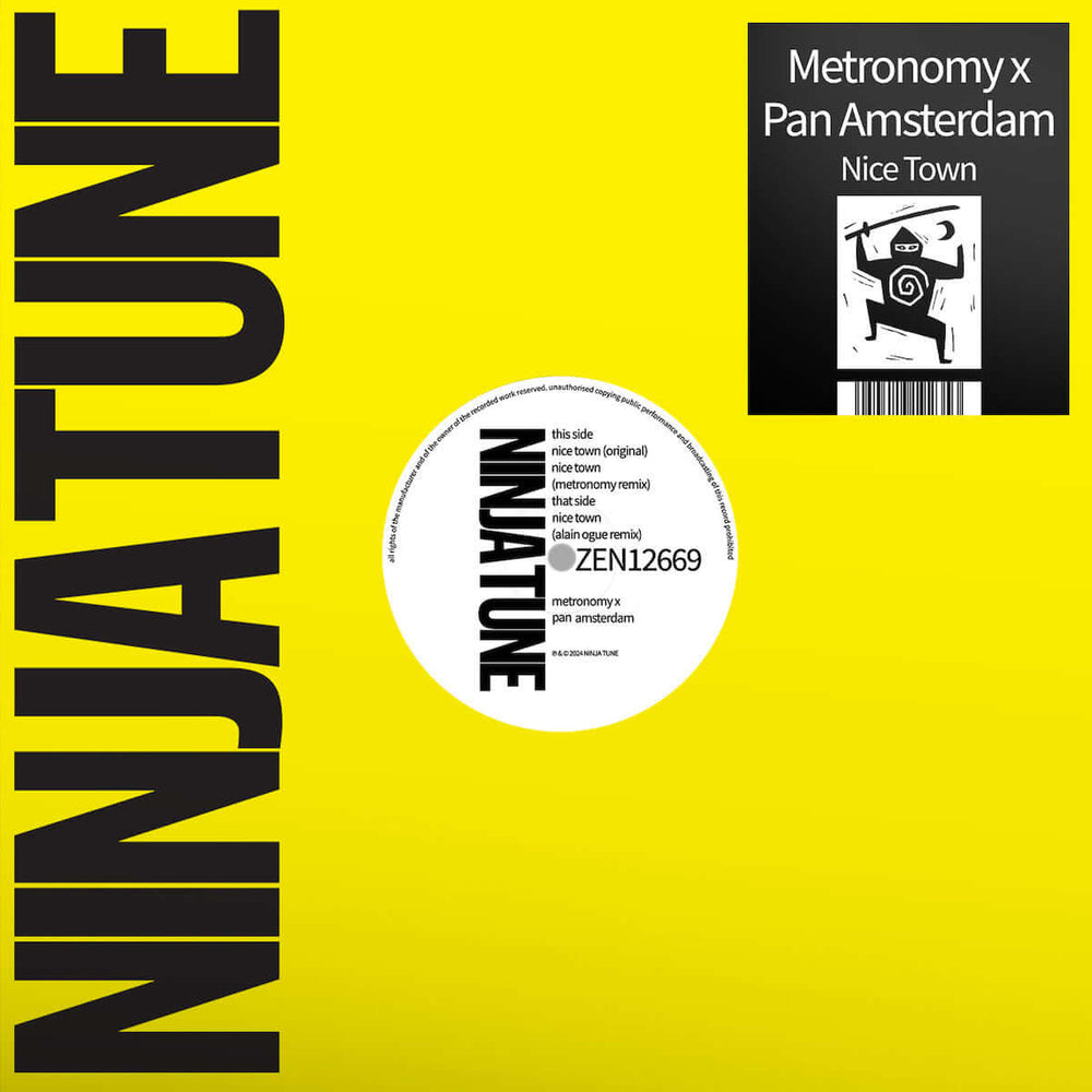 Metronomy x Pan Amsterdam — Nice Town EP - Flying Nun  | Vinyl | CD