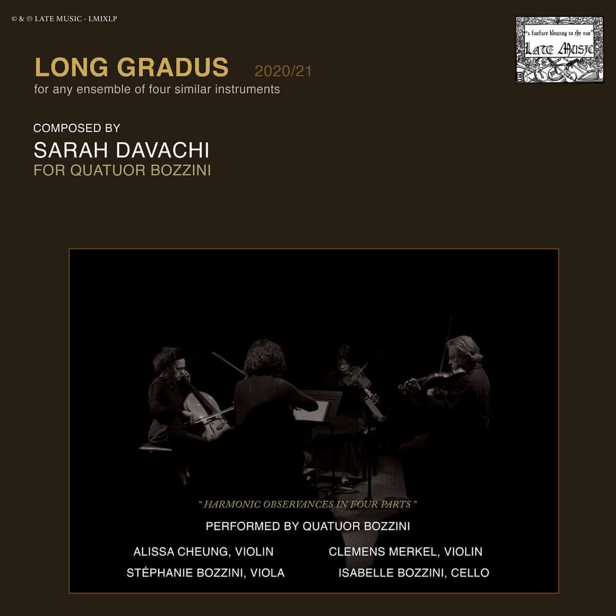 
                  
                    Sarah Davachi - Long Gradus | Buy the Vinyl LP from Flying Nun Records
                  
                