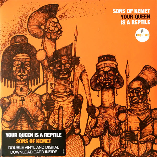 Sons Of Kemet – Your Queen Is A Reptile | Buy the Vinyl LP from Flying Nun Records 