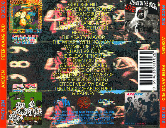 FN204 Axemen - Peter Wang Pud (1991) - Flying Nun  | Vinyl | CD