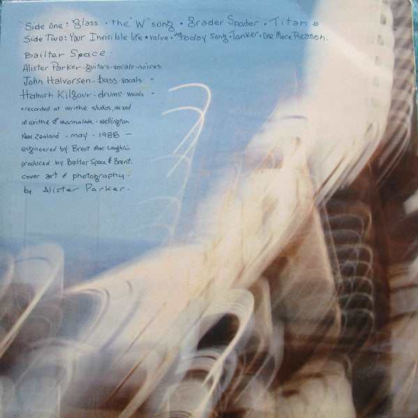 FN107 Bailter Space - Tanker (1988) - Flying Nun  | Vinyl | CD