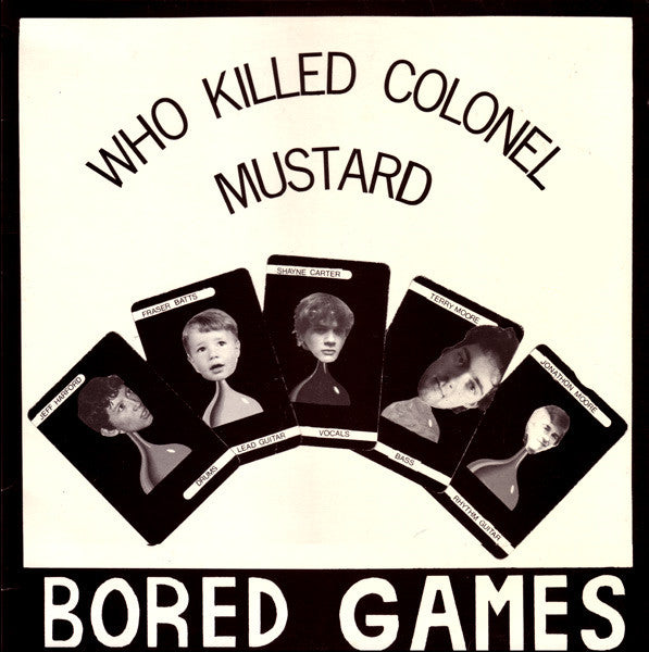 LUDO 1 Bored Games - Who Killed Colonel Mustard (1982) - Flying Nun  | Vinyl | CD