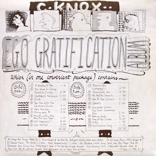 ME 1 Chris Knox - Songs For Cleaning Guppies (1983) - Flying Nun  | Vinyl | CD