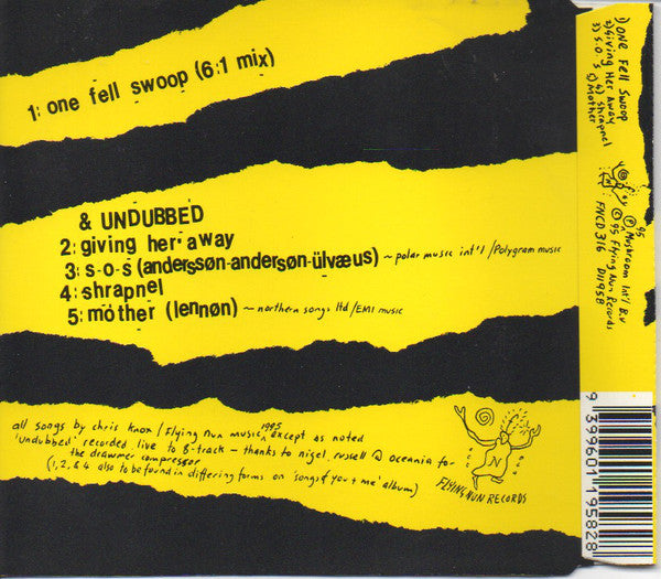 FN316 Chris Knox - One Fell Swoop & ûndubbed (1995) - Flying Nun  | Vinyl | CD