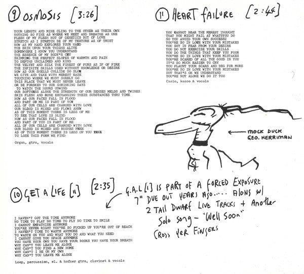 FN249 Chris Knox - Polyfoto Duck Shaped Pain & 