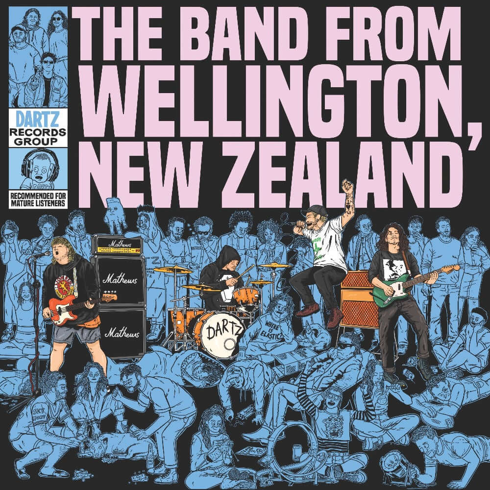 DARTZ - The Band from Wellington, New Zealand - Flying Nun  | Vinyl | CD