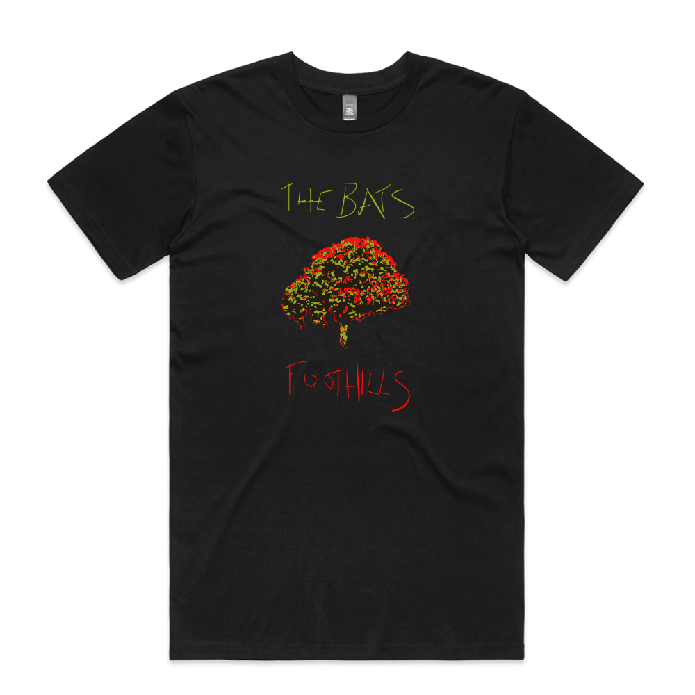 The Bats - Foothills T-Shirt (Black) - Flying Nun  | Vinyl | CD