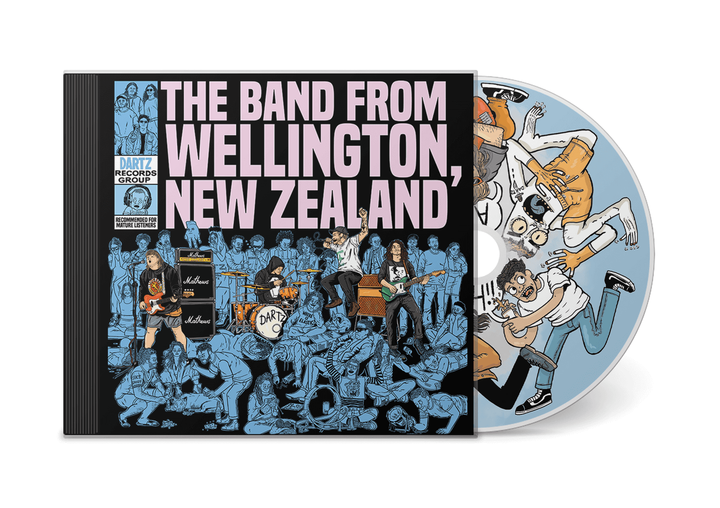 DARTZ - The Band from Wellington, New Zealand - Flying Nun  | Vinyl | CD