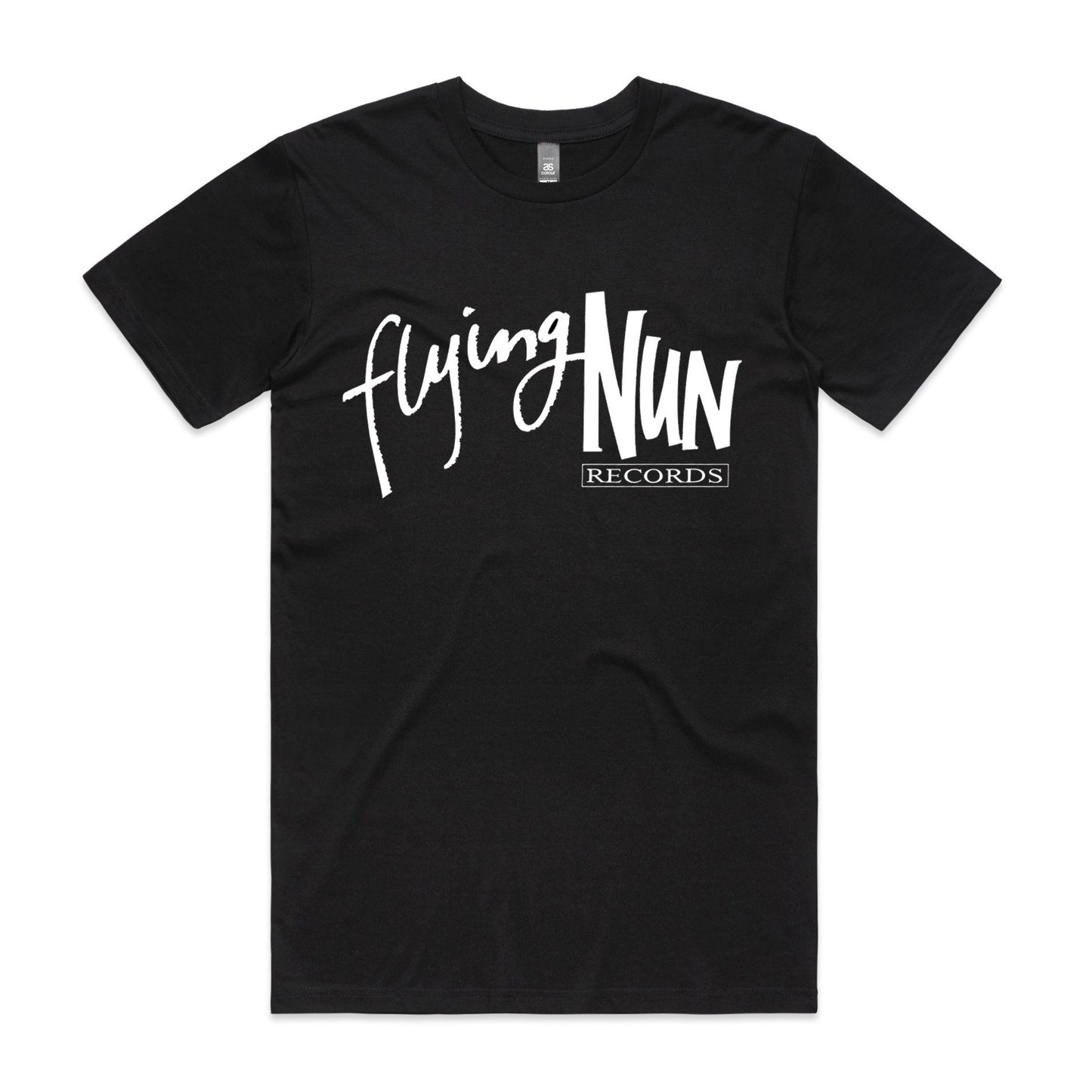 90s Logo Flying Nun T-Shirt (Black) - Flying Nun  | Vinyl | CD
