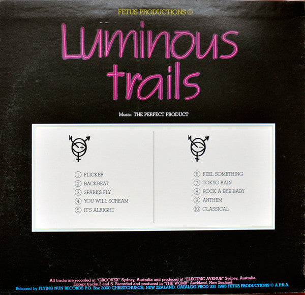 PROD 331 Fetus Productions - Luminous Trails (1985) - Flying Nun  | Vinyl | CD