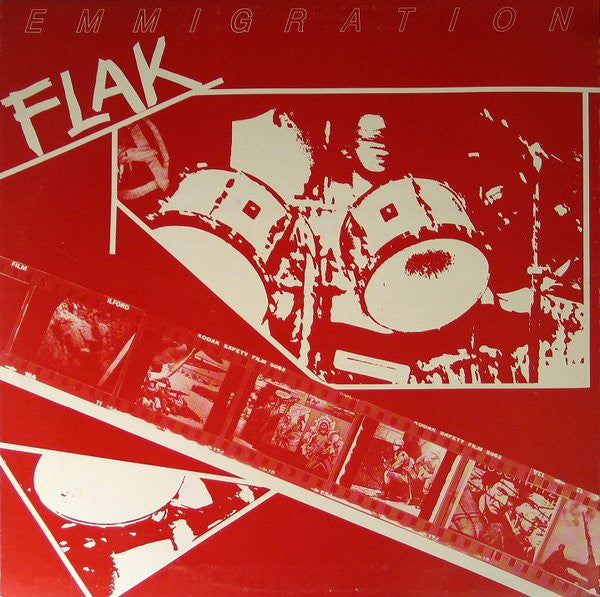 FLEG 001 8 Living Legs / Flak - Emigration (1983) - Flying Nun  | Vinyl | CD
