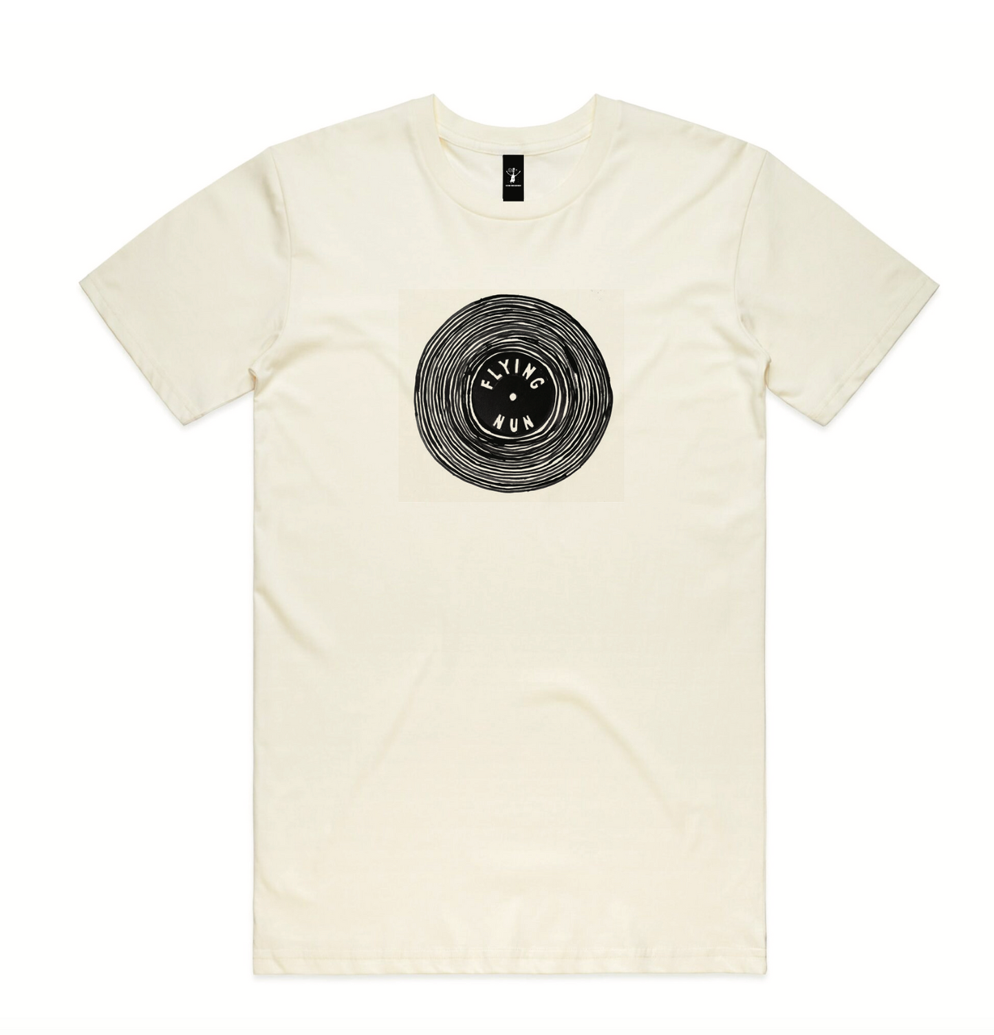 Flying Nun Vinyl LP T-Shirt (Natural) - Flying Nun  | Vinyl | CD