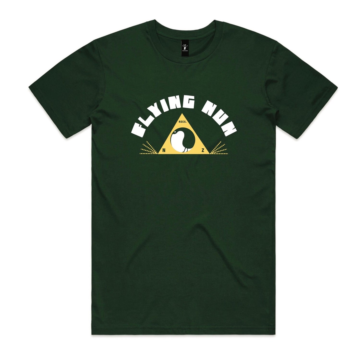 Flying Nun Yin Kiwi T-Shirt (Forest Green) - Flying Nun  | Vinyl | CD