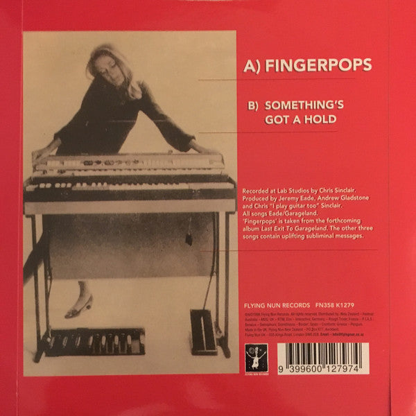 FN358 Garageland - Fingerpops ‎(1996) - Flying Nun  | Vinyl | CD