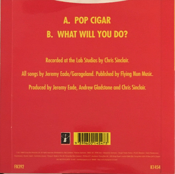 FN392 Garageland - Pop Cigar ‎(1996) - Flying Nun  | Vinyl | CD