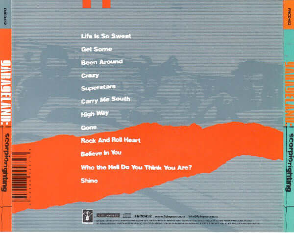 Garageland - Scorpio Righting - Flying Nun  | Vinyl | CD