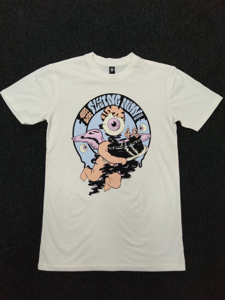 
                  
                    Flying Nun Records 40th Anniversary T-Shirt (Natural White)
                  
                