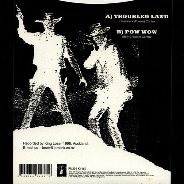 FN394 King Loser - Troubled Land ‎(1996) - Flying Nun  | Vinyl | CD