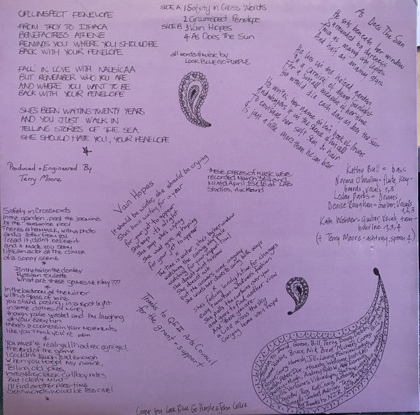 LBGP 001 Look Blue Go Purple - Bewitched (1985) - Flying Nun  | Vinyl | CD