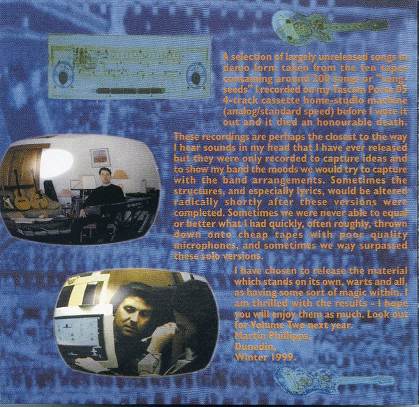 
                  
                    FN415 Martin Phillipps - Sketch Book: Volume One ‎(1999) - Flying Nun  | Vinyl | CD
                  
                
