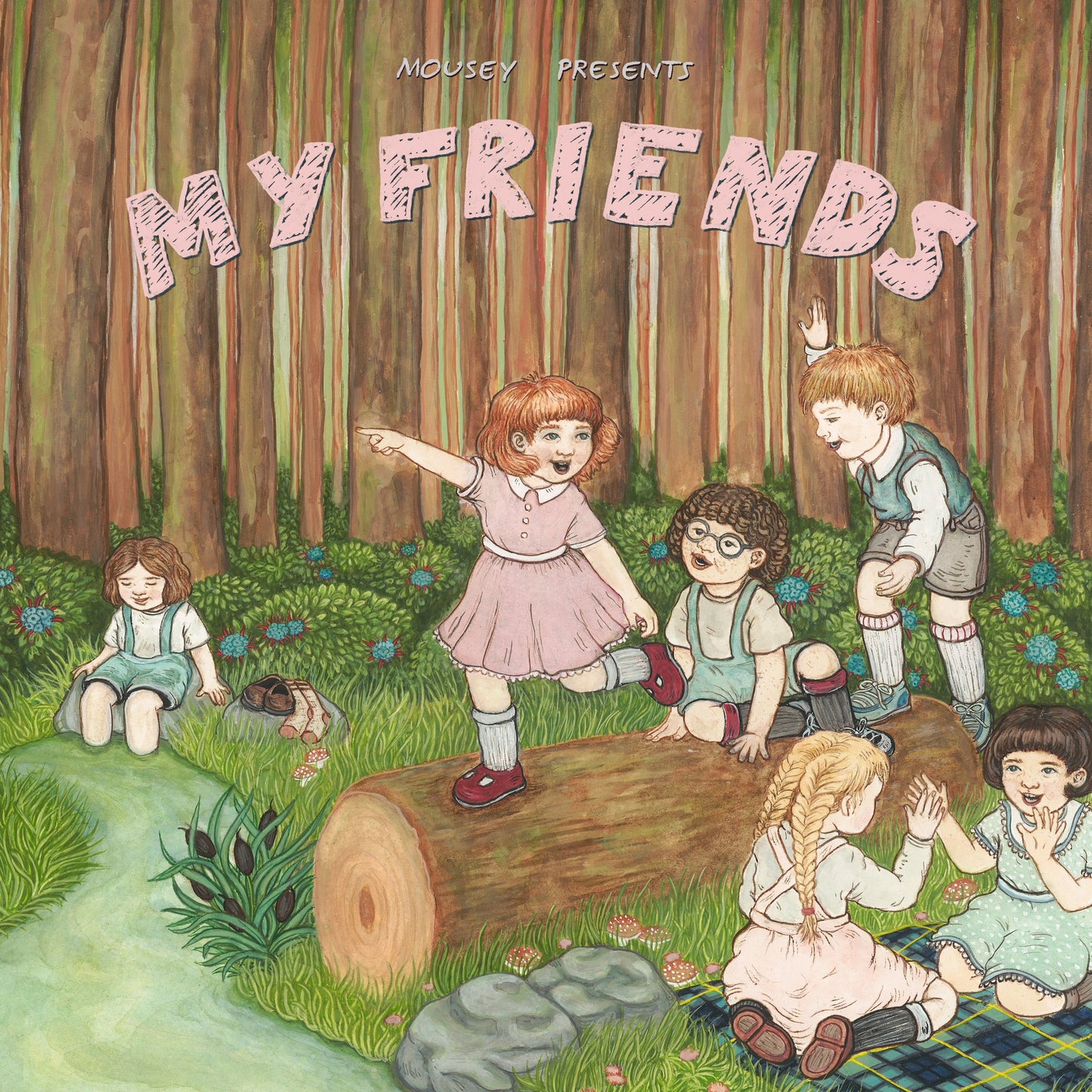 Mousey Artist From New Zealand - My Friends - out on Vinyl LP