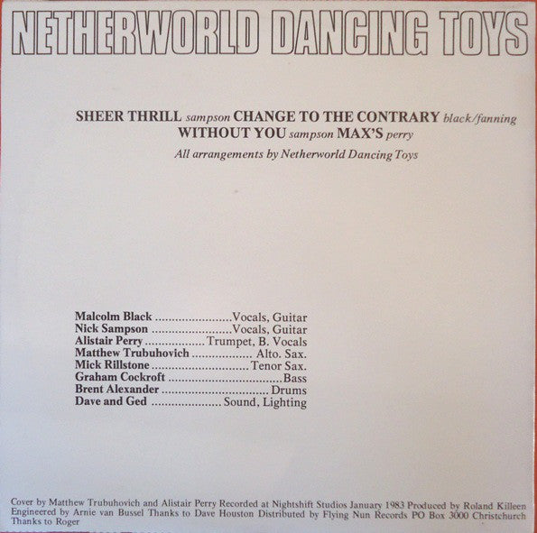 NDT 001 Netherworld Dancing Toys - Netherworld Dancing Toys (1983) - Flying Nun  | Vinyl | CD