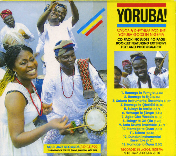 
                  
                    Various - Yoruba: Songs & Rhythms For The Yoruba Gods In Nigeria
                  
                