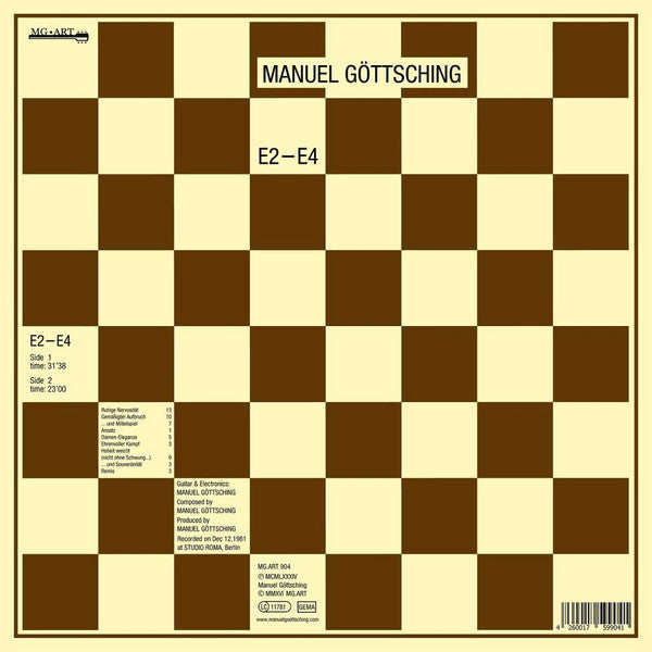 Manuel Göttsching – E2-E4 (Reissue) | Buy on Vinyl LP