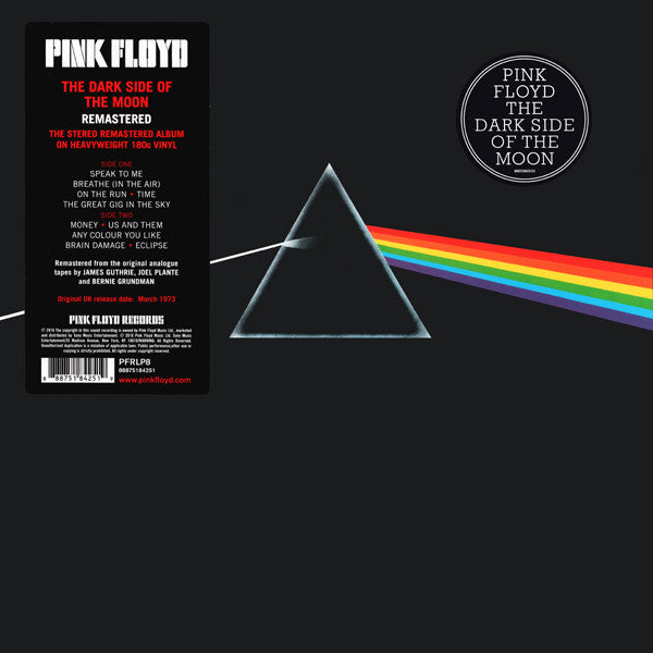 Pink Floyd – The Dark Side Of The Moon (Reissue) - Vinyl LP