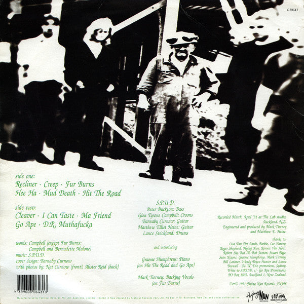 FN198 S.P.U.D. - Gnaw (1991) - Flying Nun  | Vinyl | CD