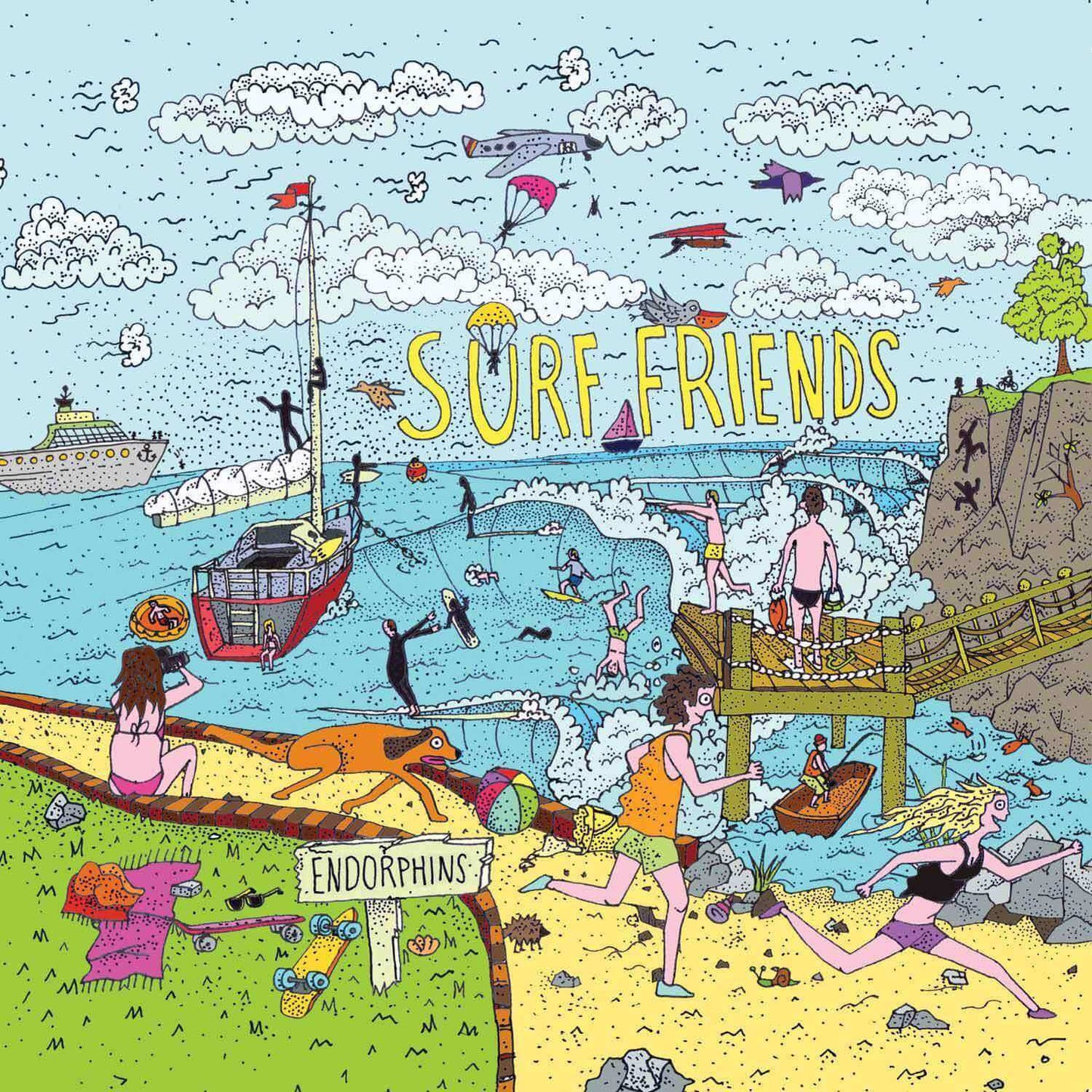 Surf Friends - Endorphins - Flying Nun  | Vinyl | CD