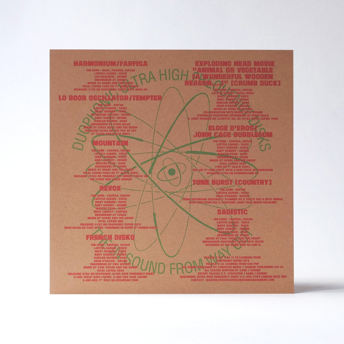 FN331 Stereolab - Refried Ectoplasm [Switched On Volume 2] ‎(1995) - Flying Nun  | Vinyl | CD