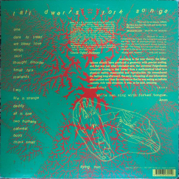 FN218 Tall Dwarfs - Fork Songs (1991) - Flying Nun  | Vinyl | CD