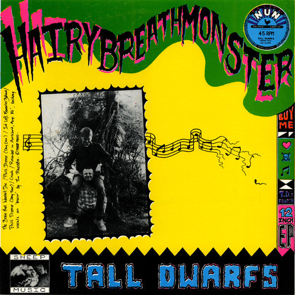 SLUG 1 Tall Dwarfs - Slugbuckethairybreathmonster | Vinyl LP and CD