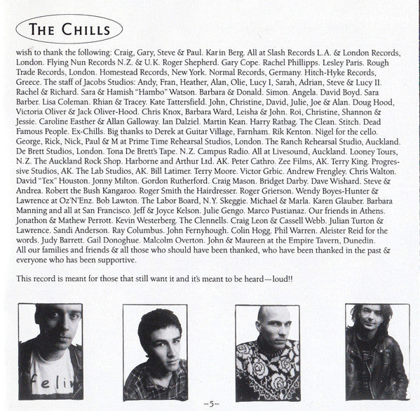 FN148 The Chills - Submarine Bells (1990) - Flying Nun  | Vinyl | CD