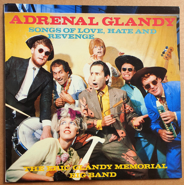 FN048 The Eric Glandy Memorial Big Band - Adrenal Glandy: Songs Of Love, Hate And Revenge (1986) - Flying Nun  | Vinyl | CD