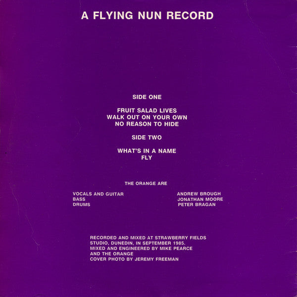 FN047 The Orange - Fruit Salad Lives (1986) - Flying Nun  | Vinyl | CD