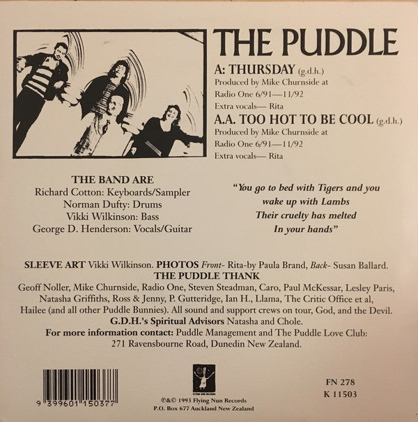 
                  
                    FN278 The Puddle - Thursday ‎(1993)
                  
                