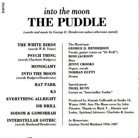 
                  
                    FN164 The Puddle - Into The Moon (1992)
                  
                