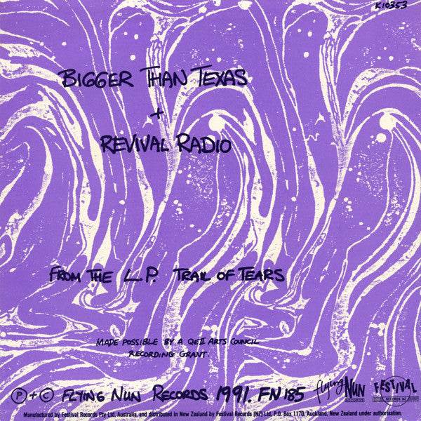
                  
                    FN185 The Renderers - Bigger Than Texas / Revival Radio ‎(1991)
                  
                
