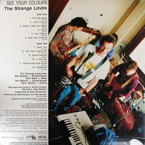FN179 The Strange Loves - See Your Colours ‎(1991) - Flying Nun  | Vinyl | CD