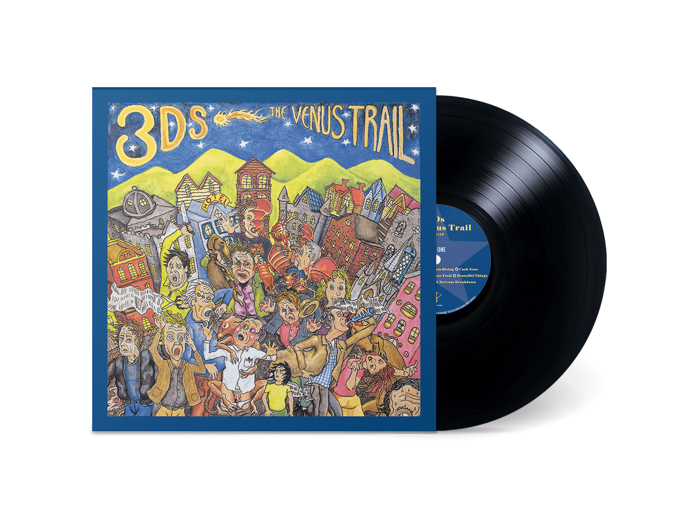 The 3Ds - The Venus Trail - Flying Nun  | Vinyl | CD