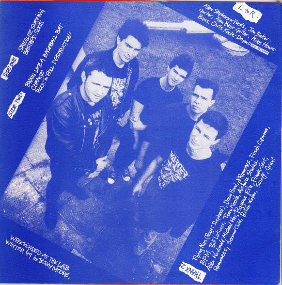 FN141 The Warners - Satellite Surfing (1989) - Flying Nun  | Vinyl | CD
