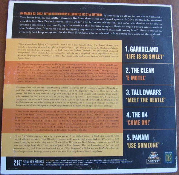 FN466 Various - Miller Genuine Draft (2002) - Flying Nun  | Vinyl | CD
