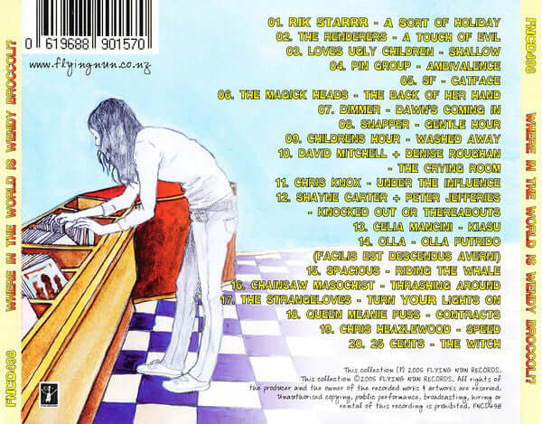 Various - Where In The World Is Wendy Broccoli? ‎ - Flying Nun  | Vinyl | CD