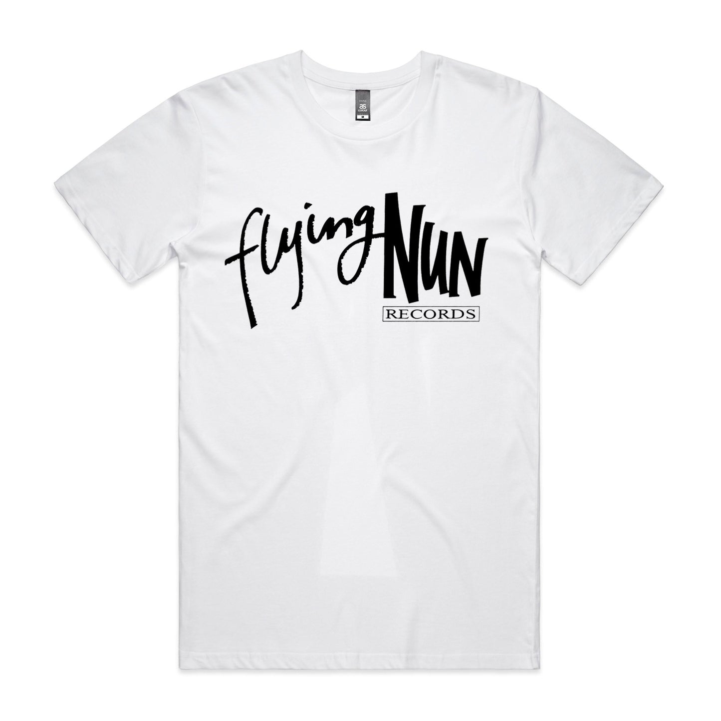 90s Logo Flying Nun T-Shirt (White) - Flying Nun | Music T-Shirt