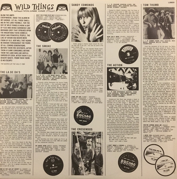 
                  
                    FN VLP-WT1 Various - Wild Things - Wyld Kiwi Garage 1966-1969 (1990)
                  
                