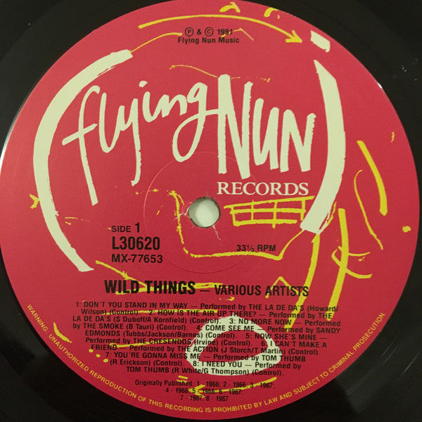 
                  
                    FN VLP-WT1 Various - Wild Things - Wyld Kiwi Garage 1966-1969 (1990)
                  
                
