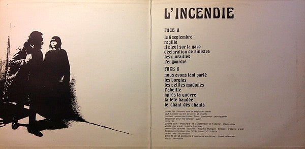 Brigitte Fontaine & Areski - L'Incendie - Flying Nun  | Vinyl | CD